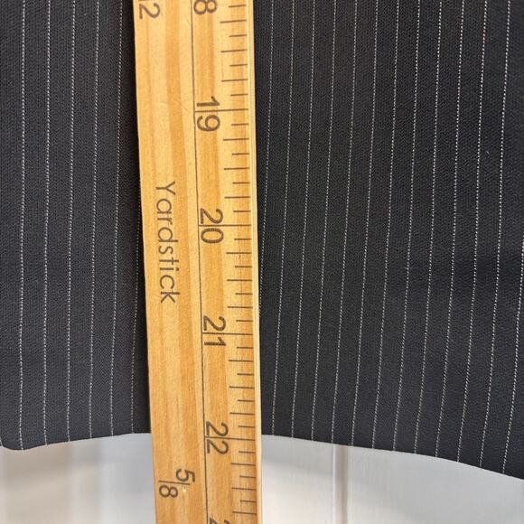 Unbranded Womens Career Corpcore Pin Striped‎ Knee Length Skirt Size 6P Office - Picture 5 of 5